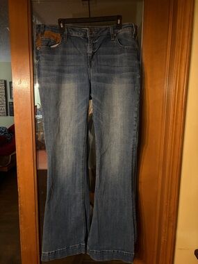 Womens Rock & Roll Denim Jeans W34 L36